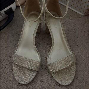 Glittering Gold Heels